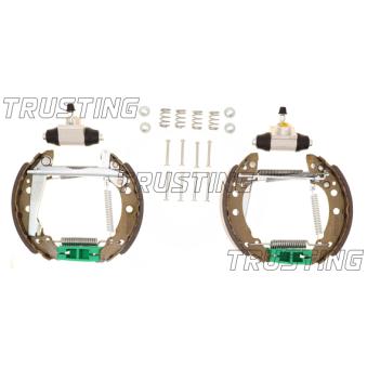 Jeu de mâchoires de frein TRUSTING [6280]