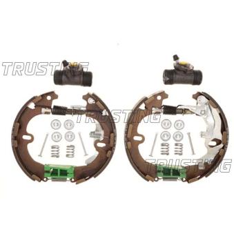 Jeu de mâchoires de frein TRUSTING 6330 pour TOYOTA COROLLA 2.0 D - 72cv