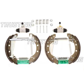 Jeu de mâchoires de frein TRUSTING [6417]