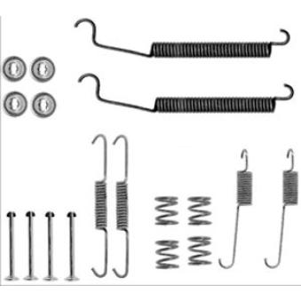 Kit d'accessoires, mâchoire de frein TRUSTING [9128]
