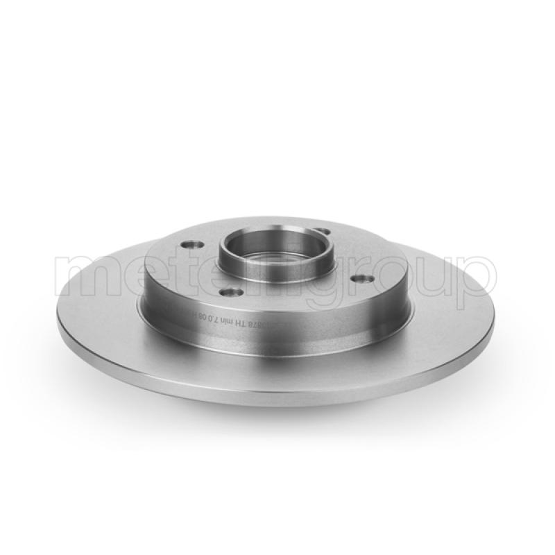 Jeu de 2 disques de frein arrière TRUSTING DF1272A - Visuel 1