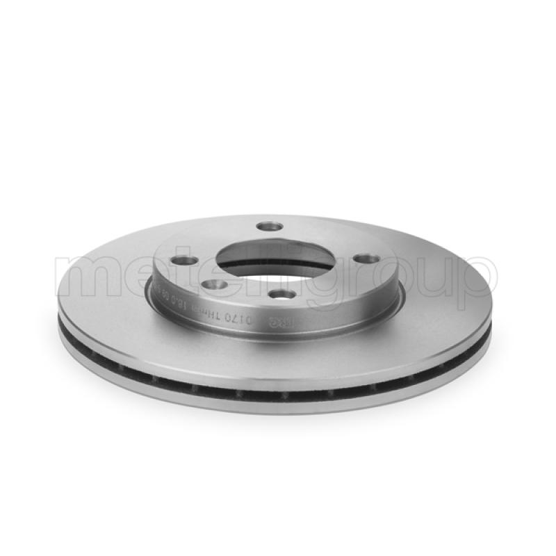 Jeu de 2 disques de frein avant TRUSTING DF242 - Visuel 1