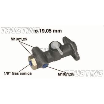 Maître-cylindre de frein TRUSTING [PF010]