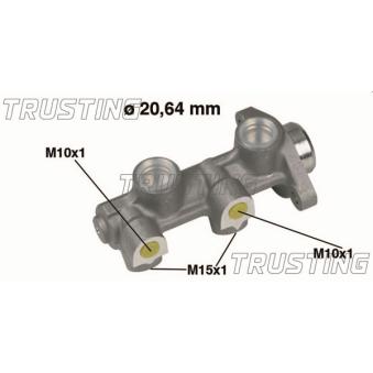Maître-cylindre de frein TRUSTING [PF163]
