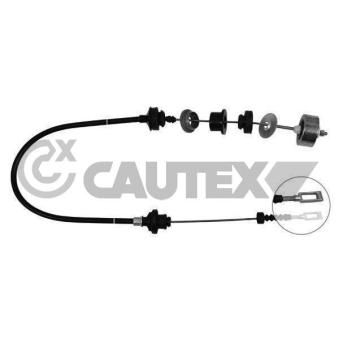 Tirette à câble, commande d'embrayage CAUTEX OEM 1318446080