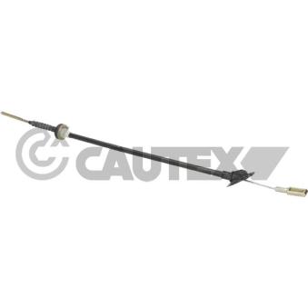 Tirette à câble, commande d'embrayage CAUTEX 011120 Tirette à câble, commande d'embrayage CAUTEX 011120