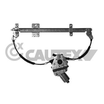 Lève-vitre arrière gauche CAUTEX 017096