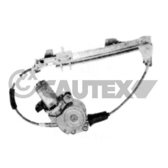 Lève-vitre arrière gauche CAUTEX 017358