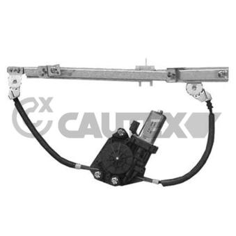 Lève-vitre arrière gauche CAUTEX 017414