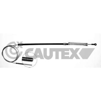 Tirette à câble, frein de stationnement CAUTEX 017821