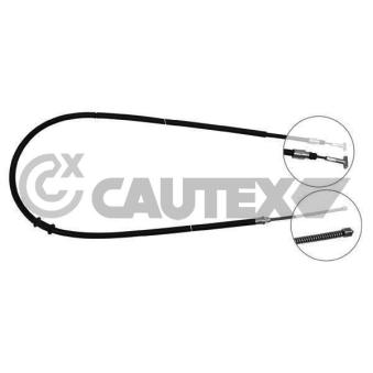 Tirette à câble, frein de stationnement CAUTEX OEM 4067925