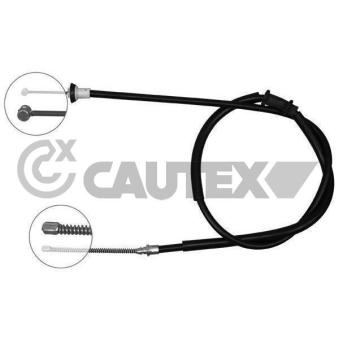 Tirette à câble, frein de stationnement CAUTEX 019055