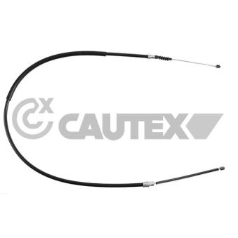 Tirette à câble, frein de stationnement CAUTEX 027873