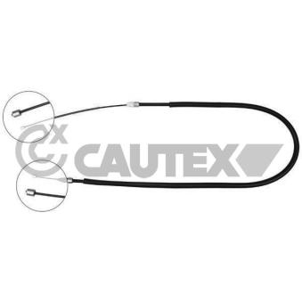 Tirette à câble, frein de stationnement CAUTEX 028300