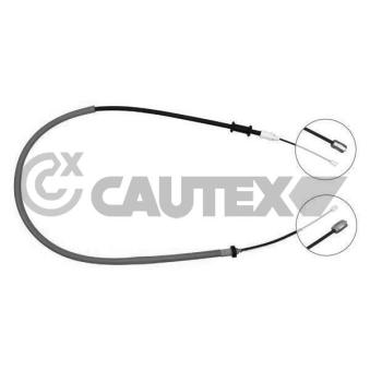 Tirette à câble, frein de stationnement CAUTEX OEM 7700311699