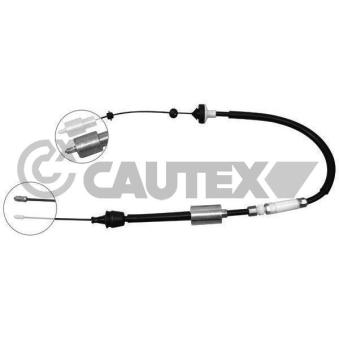 Tirette à câble, commande d'embrayage CAUTEX OEM 8200018668 Tirette à câble, commande d'embrayage CAUTEX OEM 8200018668