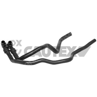 Tuyau, échangeur de chaleur (chauffage) CAUTEX OEM 6464VW