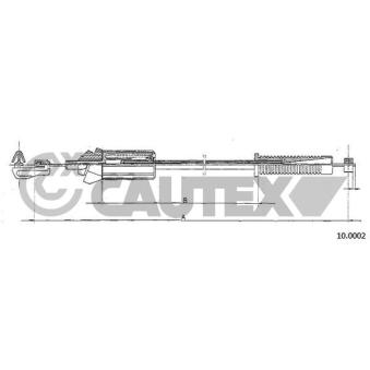Câble d'accélération CAUTEX OEM 96016640 Câble d'accélération CAUTEX OEM 96016640
