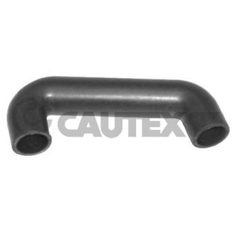 Tuyauterie, vanne EGR CAUTEX 036392