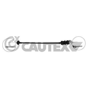 Tirette à câble, commande d'embrayage CAUTEX OEM 96104679