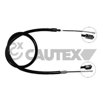 Tirette à câble, frein de stationnement CAUTEX OEM 4745J9