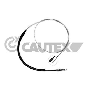 Tirette à câble, frein de stationnement CAUTEX 038292