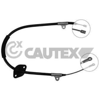 Tirette à câble, frein de stationnement CAUTEX 069075 pour FORD MONDEO 1.8 TD - 90cv