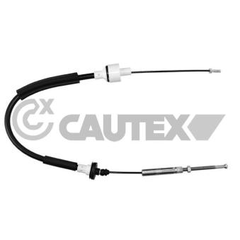 Tirette à câble, commande d'embrayage CAUTEX 080096