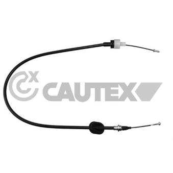 Tirette à câble, commande d'embrayage CAUTEX 081199