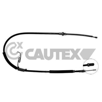 Tirette à câble, frein de stationnement CAUTEX OEM 4041988