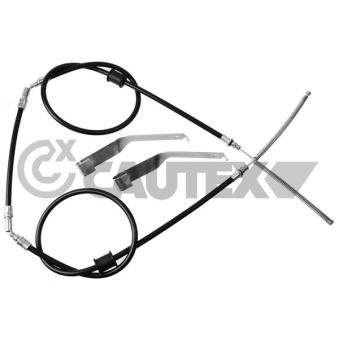 Tirette à câble, frein de stationnement CAUTEX 088016