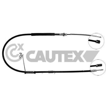 Tirette à câble, frein de stationnement CAUTEX OEM YC152A635AF