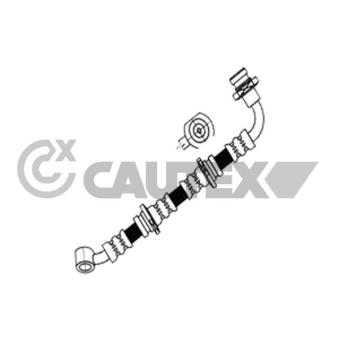 Flexible de frein avant gauche CAUTEX OEM 5155060A31 Flexible de frein avant gauche CAUTEX OEM 5155060A31
