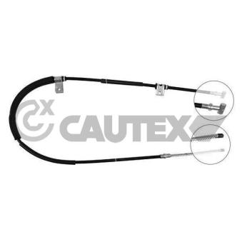 Tirette à câble, frein de stationnement CAUTEX OEM 4504100000