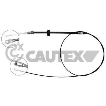 Tirette à câble, frein de stationnement CAUTEX OEM 2D0609701A