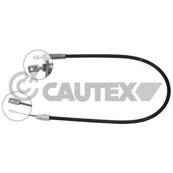 Tirette à câble, frein de stationnement CAUTEX OEM A2034200285