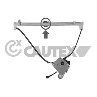 Lève-vitre arrière gauche CAUTEX OEM 55360031AJ