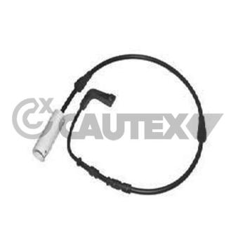 Contact d'avertissement, usure des plaquettes de frein CAUTEX OEM 34356762252