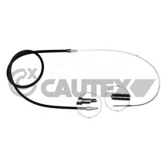 Tirette à câble, frein de stationnement CAUTEX OEM 34401166234