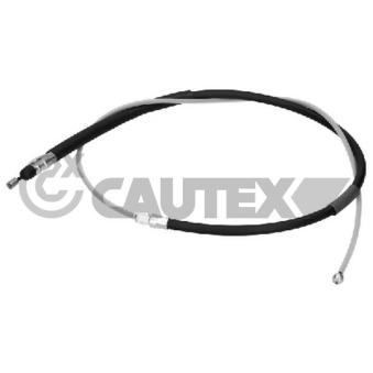 Tirette à câble, frein de stationnement CAUTEX 208029