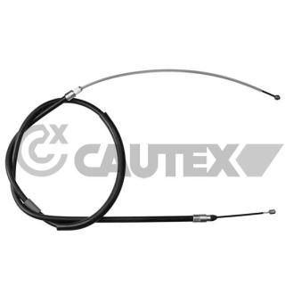 Tirette à câble, frein de stationnement CAUTEX OEM 34406761098