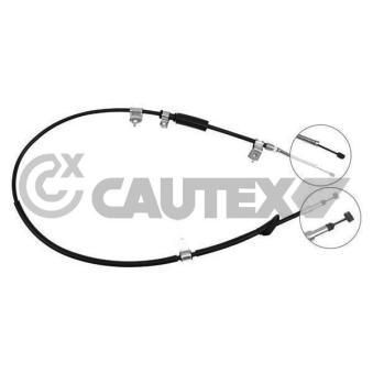 Tirette à câble, frein de stationnement CAUTEX OEM GVC902387