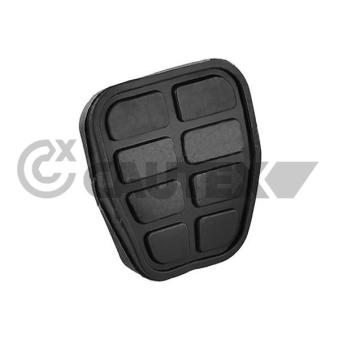 Revêtement de pédale, pédale de frein CAUTEX 460048