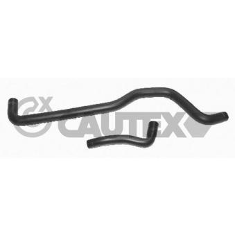 Tuyau, échangeur de chaleur (chauffage) CAUTEX OEM 074121096D
