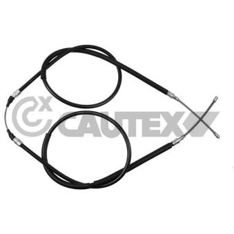 Tirette à câble, frein de stationnement CAUTEX 467245