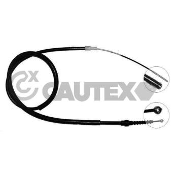 Tirette à câble, frein de stationnement CAUTEX OEM 191609721F