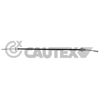 Tirette à câble, commande d'embrayage CAUTEX [468041]