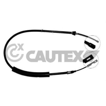 Tirette à câble, frein de stationnement CAUTEX OEM 8Z0609722G