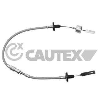 Tirette à câble, commande d'embrayage CAUTEX 468076