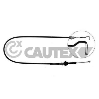 Câble d'accélération CAUTEX 468226 Câble d'accélération CAUTEX 468226